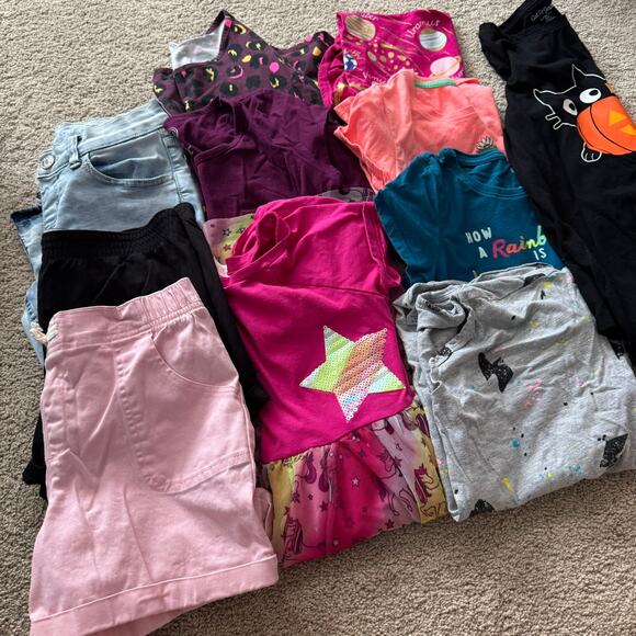 Justice Other - 11 Piece LOT of Girls Size 10 Plus - 12 Plus Dresses Shorts Jeggings Shirts